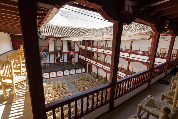 Almagro Ισπανία Ιουνίου 2022 Εσωτερικό Του Ιστορικού Θεάτρου Almagro Corral — Φωτογραφία Αρχείου