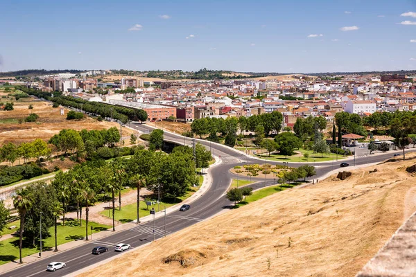 Badajoz España Junio 2022 Rotonda Fuera Las Murallas Badajoz España — Foto de Stock
