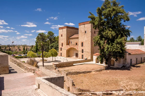 Fasader Kyrkan Den Heliga Modern Sakramentet Plaza Alta Badajoz Spanien — Stockfoto