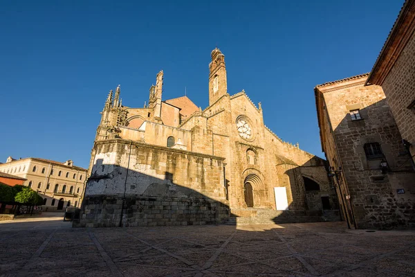 Katedralen Plasencias Historiska Centrum Spanien — Stockfoto