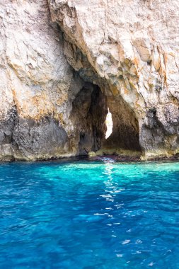 Blue Grotto Ayrıntısı (Malta)