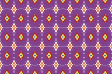 Mor arkaplan geometrik çizgileri soyut etnik motif Aztek arkaplan tasarımı tekstil, kumaş, dekoratif, kıyafet.