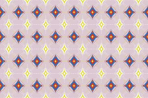 粉红背景几何彩色条纹抽象种族主题阿兹特克背景设计纺织品 — 图库照片