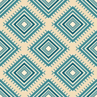 Sarı Vintage Etnik desenler Ikat arka plan nakışı. Klasik kabile Navajo geleneksel geometrik sanatı Aztek renginde. Duvar kağıdı, doku, tekstil, kumaş, giysi, ambalaj, batik, sarong için tasarım.