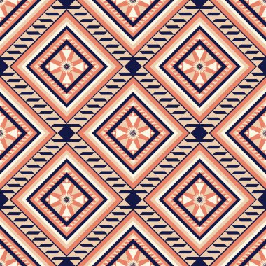 Güzel Etnik desenler nakışlar kusursuz. Klasik kabile Navajo Geleneksel Geometrik Sanatı Aztek. Duvar kağıdı, doku, tekstil, kumaş, giysi, ambalaj, batik, sarong için tasarım.