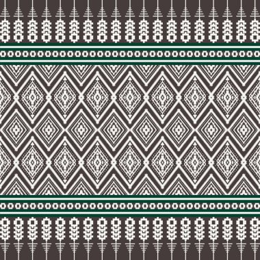 Klasik yerli kumaş geometrik kabile modeli. Güneybatı Aztec Navajo etnik olarak kusursuz. Tekstil, baskı, duvar kağıdı, ambalaj, giysi, batik, sargı için tasarım vektörü.