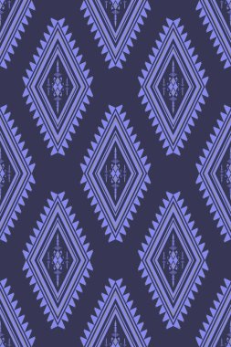 Kusursuz el çiziminin tasviri klasik etnik soyut nakış sanatı. Yerli geometrik kumaş etnik kalıbı. Doğulu arkaplan, kumaş, perde, halı, duvar kağıdı, ambalaj kağıdı tasarımı.