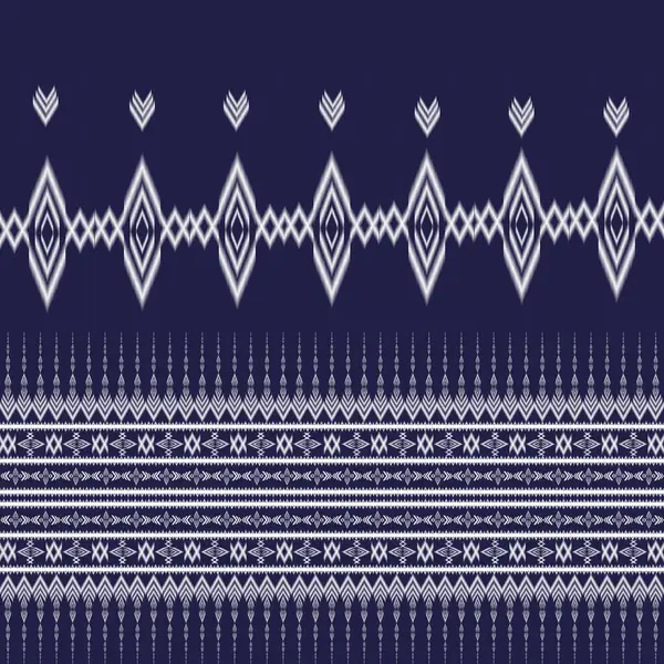 Kusursuz el çiziminin tasviri klasik etnik soyut ikat sanatı. Yerli geometrik kumaş etnik kalıbı. Doğulu arkaplan, kumaş, perde, halı, duvar kağıdı, ambalaj kağıdı tasarımı.