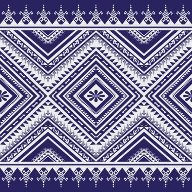 Klasik soyut geometrik etnik model. Yerli kumaş ev dekorasyonu geleneksel nakış desenleri dikişsiz arka plan. Kumaş, sanat, duvar kağıdı, tekstil, ambalaj, ipek tasarımı