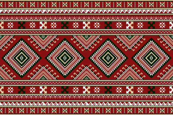 Soyut renkli etnik şablon. Aztek tarzı kusursuz bir kabile geçmişi var. Geleneksel geometrik nakış deseni. Giysi, kumaş, sanat, duvar kağıdı, tekstil, ambalaj tasarımı.