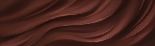Фон Шоколадной Текстуры Волны Мусса Вихревые Абстрактные Волнистые Узоры Атласные — стоковый вектор