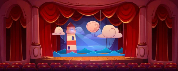 cartoon stage