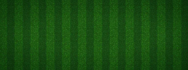 サッカー緑の芝生スタジアムテクスチャトップビューベクトルの背景 サッカースポーツゲームフィールドシームレス現実的なパターン 合成フォトボールタイルストライプ牧草地表面クローズアップレイアウトイラスト — ストックベクタ