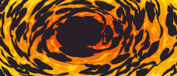 Абстрактний Фон Круговими Пожежними Гойдалками Комічний Ефект Вибуху Вибуху Спірального — стоковий вектор