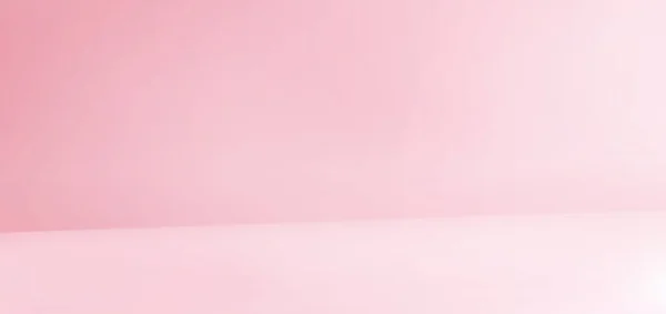 Фон Порожньої Пастельно Рожевої Кімнати Студії Абстрактний Фон Стіною Підлогою — стоковий вектор