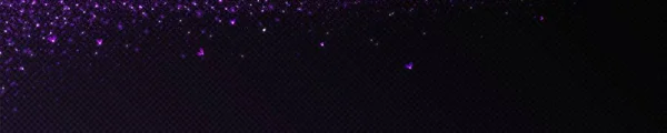 Purpurová Magie Světluška Brouk Světlo Záře Vektorový Efekt Glowworm Prach — Stockový vektor