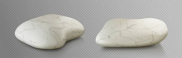 Podios Piedra Plataformas Roca Para Mostrar Productos Naturaleza Para Spa — Archivo Imágenes Vectoriales