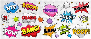 Çizgi roman tarzı onomatopoeia ve renkli konuşma baloncukları, yıldızlar, patlamalar. Dinamik dövüş sahneleri için parlak pop sanatları yazıları, sürprizler, grafik romanlardaki çöküşler tasarım.
