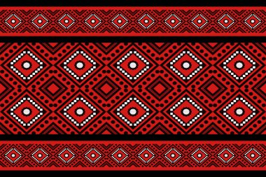 Abstract American vector Fabric Morocco, geometric ethnic pattern seamless flower color oriental. wallpaper Background, Design for fabric, curtain, carpet ,geometry seamless pattern art illustration  clipart