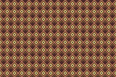 Etnik desensiz, dikişsiz geometrik, Aztek işlemeli, dikişsiz sınır desenleri. Etnik desensiz, kalıplı duvar kağıdı arka planı, kumaş, perde, halı, geometrisiz desen.