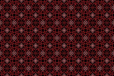 Etnik desensiz, geometrik tasarım, Aztek nakışlı sınır işlemesiz desenler. Etnik tasarım, desenli duvar kâğıdı Arka planı, kumaş, perde, halı, geometri dikişsiz desen.