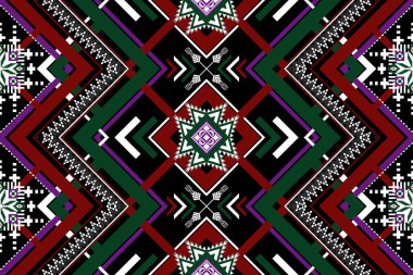 Arkaplan için geometrik etnik desensiz tasarım, Geometrik dikişsiz desenler, etnik tasarım, hipster arkaplan, duvar kağıdı Arkaplan, Tasarım perdesi, halı, kumaş, tekstil, Retro kabile vektörü, Etnik desensiz, Geometrik desensiz dizayn 