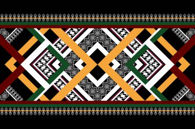 Arkaplan için geometrik etnik desensiz tasarım, Geometrik dikişsiz desenler, etnik tasarım, hipster arkaplan, duvar kağıdı, tasarım perdesi, halı, kumaş, tekstil 