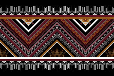 Arkaplan için geometrik etnik desensiz tasarım, kabile geometrik dikişsiz desenler, etnik tasarım, hipster fon, duvar kağıdı arka plan, tasarım perdesi, halı, kumaş, tekstil