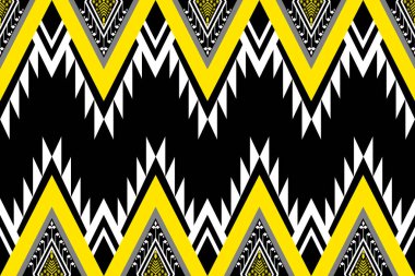 Arkaplan için geometrik etnik desensiz tasarım, kabile geometrik dikişsiz desenler, etnik tasarım, hipster fon, duvar kağıdı arka plan, tasarım perdesi, halı, kumaş, tekstil