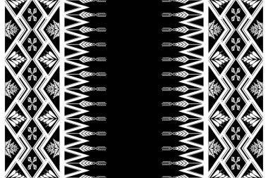 Arkaplan için geometrik etnik desensiz tasarım, kabile geometrik dikişsiz desenler, etnik tasarım, hipster fon, duvar kağıdı arka plan, tasarım perdesi, halı, kumaş, tekstil