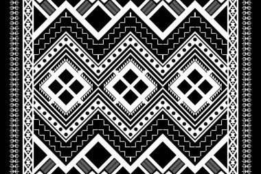  Arkaplan için geometrik etnik desensiz tasarım, kabile geometrik dikişsiz desenler, etnik tasarım, hipster fon, duvar kağıdı arka plan, tasarım perdesi, halı, kumaş, tekstil