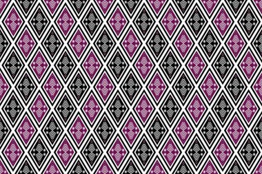 Arkaplan için geometrik etnik desensiz tasarım, kabile geometrik dikişsiz desenler, etnik tasarım, hipster fon, duvar kağıdı arka plan, tasarım perdesi, halı, kumaş, tekstil