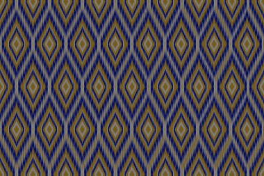 Ikat deseni pürüzsüz, geometrik kalıplar, kabile geometrik dikişsiz kalıplar, etnik tasarım, hipster arka plan, duvar kağıdı, tasarım perdesi, halı, kumaş, tekstil