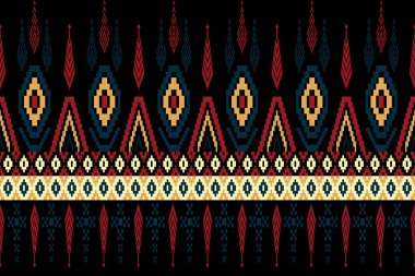 Etnik desensiz, geometrik kalıplar, kabile geometrik dikişsiz kalıplar, etnik tasarım, hipster arka plan, duvar kağıdı, tasarım perdesi, halı, kumaş, tekstil