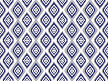 Ikat deseni pürüzsüz, geometrik kalıplar, kabile geometrik dikişsiz kalıplar, etnik tasarım, hipster arka plan, duvar kağıdı, tasarım perdesi, halı, kumaş, tekstil
