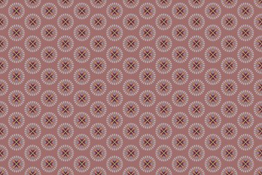 Kusursuz grafiksel minimalist sıra dışı çiçek deseni, soyut vektör soyut dairesel oval desen, yaz zamanı, tatiller, pastel pembe arka planda naif çiçek, dandik tekstil deseni