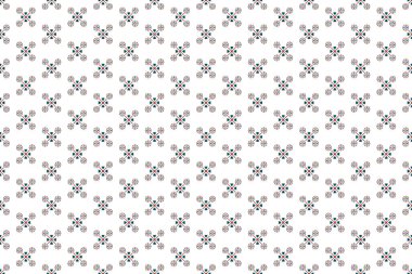 Kusursuz grafiksel minimalist sıra dışı çiçek deseni, soyut vektör soyut dairesel oval desen, yaz zamanı, tatiller, pastel pembe arka planda naif çiçek, dandik tekstil deseni