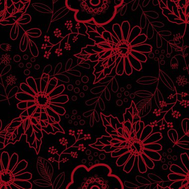 Estetik, çiçek desenli tasarım, çiçek desenleri pürüzsüz desenler, dikişsiz desenler, renkli küçük çiçeklerle kusursuz çiçek desenleri. Basit düz parlak çiçek arkaplanı