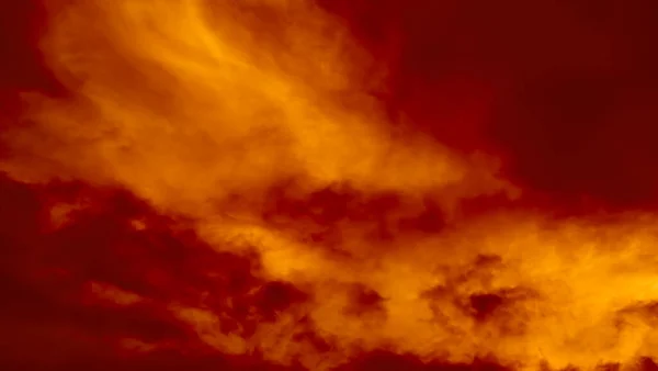 Textura Gold Sky Fondo Abstracto Nube Onda Tormenta Fiery Sunset — Foto de Stock