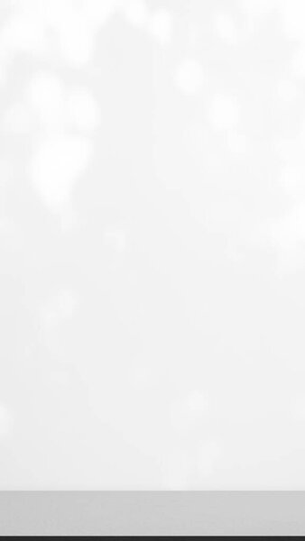 Настольный бетонный стол Студия Фон, рисунок текстуры Дизайн винтажный стиль, свет оставляет тень на стене с бесплатным пространством, Ретро гранж Пустой Стол Столовая Фон, Полка Наложение интерьера.