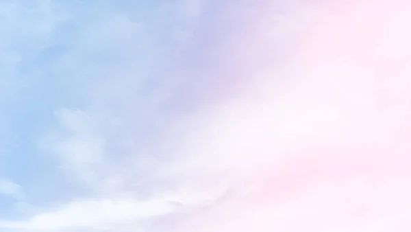 Cloud Sky Pastel Achtergrond Rainbow Pink Purple Kleurrijke Gradatie Sky — Stockfoto
