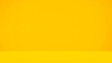 Sarı Arkaplan Stüdyosu Masa Ürünleri Yazı, Masa Sahnesi Sahne Sahnesi Platformu Tavan Arası, Mutfak Tezgahı Tezgahı Tropik Sonbahar Baharı, Boş Moda Duvarı Şablonu Altın Şablonu