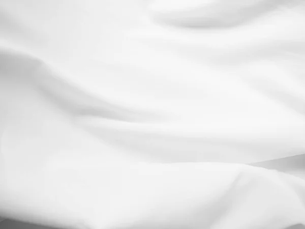 Текстура Белой Ткани Хлопчатобумажная Ткань Фон Лист Материала Шелк Атласное — стоковое фото