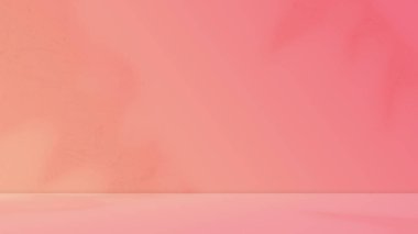 Arkaplan Pembesi Gradyan Renk Arkaplanı, Boş Masa Güzelliği Kozmetik Ürünleri, Duvar Çimento Odası 'nda Gölge Yaprak Işığı Üstü, Kağıt Kağıt Kağıt Kağıt Sarı Pastel Minimum Alan