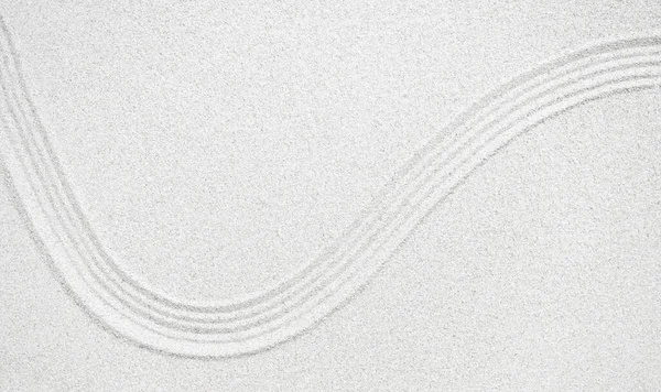 Zen Vzor Pozadí Písčitá Zahrada Japonský Kruh Textura Linka Abstraktní — Stock fotografie