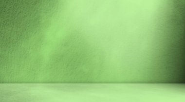 Yeşil Gölge Stüdyo Arkaplanı, Podyum Ürün Yaz Kozmetiği, Bulanık Çimento Çimento Mermer Çatı katı, Pastel Gradyan Yaprakları Tropikal Arkaplan, 3d Minimum Model Boş Alan.