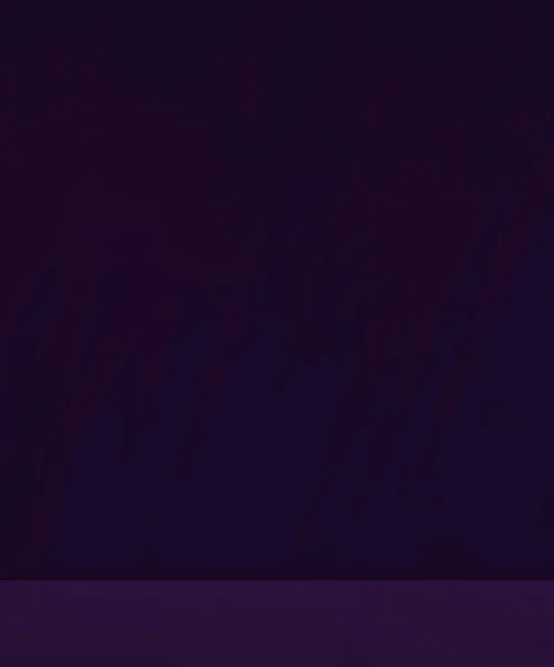 紫のスタジオルームの背景 表彰台製品壁 抽象空のシーンモックアップテーブル化粧品ディスプレイ 最小ダークカラーパステルバイオレット背景3Dフロアキッチンステージブランクロフトセメント大理石スペース — ストック写真