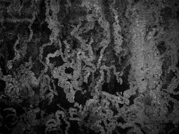 Dirty Vieux Fond Mur Ciment Noir Sombre Grunge Vintage Stucco — Photo