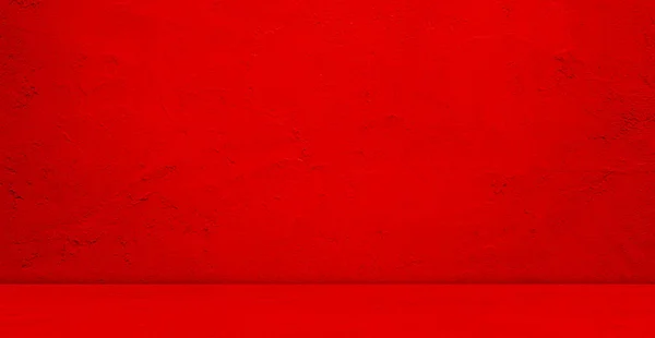 Roter Hintergrund Gradient Studio Room Bühne Produkt Abstrakte Wand Boden — Stockfoto