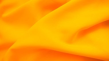 Turuncu Kumaş Kumaş Arkaplan, Kumaş Kumaş Kalıbı Altın Renk Gradyan Lüks Arkaplan, Açık Sarı Tekstil Sancak Malzeme Yazı Tropikal Dalga Gösterimi Soyut Tasarım Poster Şablonu